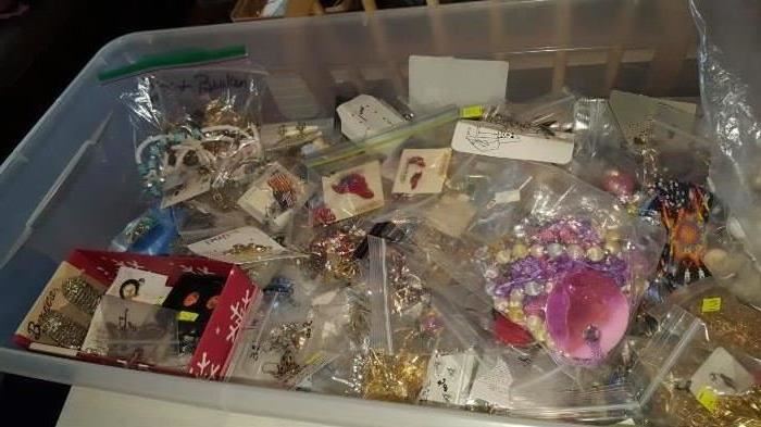 Lots of costume jewelry