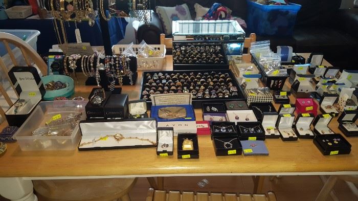 Say you like jewelry? We have enough to start a small boutique.