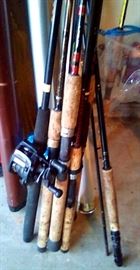 fishing poles