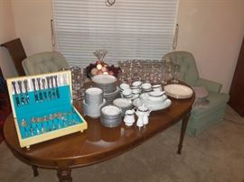 sterline silver flatware china