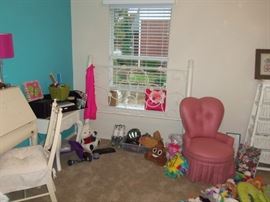 kids toys secretary accent chair