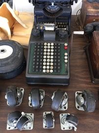 Vintage Adding Machine 
Collection of Coasters