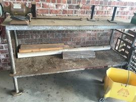 Heavy Duty Iron Work Table