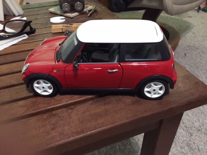 Cooper Mini metal model