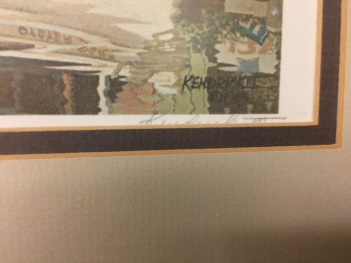 Kendrick III Big Chief signature