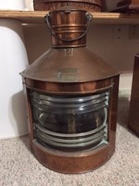 copper German Ship's lantern #1