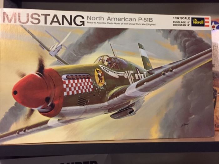 Mustang P51B model