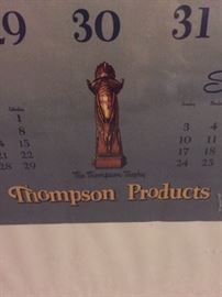 August 1950 calendar page logo