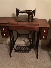 antique singer sewing machine