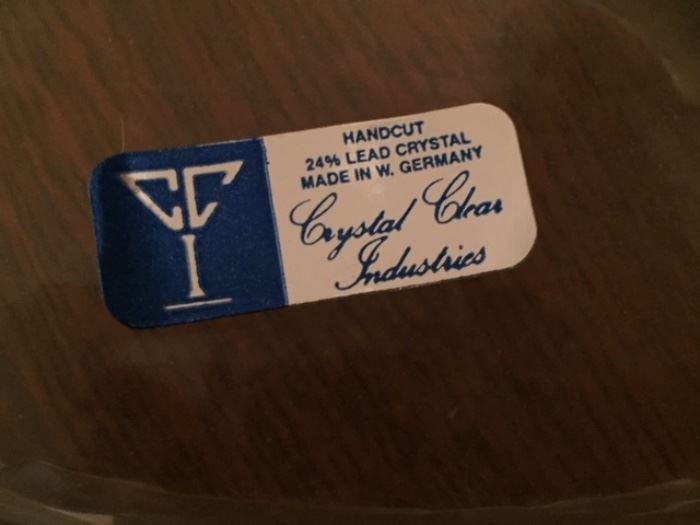 crystal duck box label