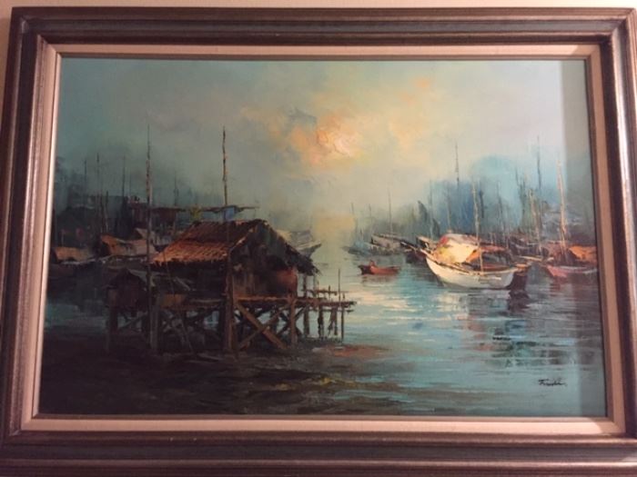 sailboats shanties scene