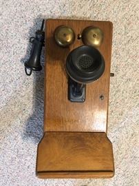 antique telephone