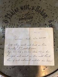 polyphon records closeup