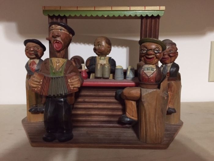 folk art bar set