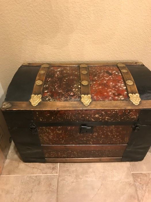 1 of 2 Dome Top Trunks
