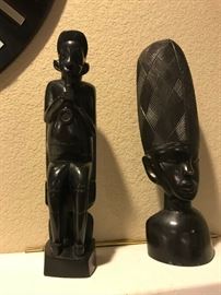 Ebony Wood African Carvings