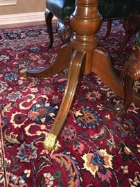 Base of Antique Dining Table