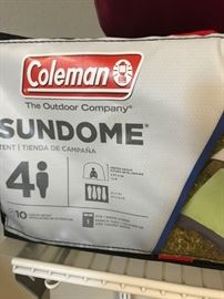 Coleman 4 person Sundome Tent