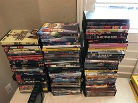 Lots of DVD's