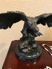 Signed Eagle Bronze