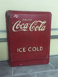 Vintage Coca Cola Advertising sign/panel