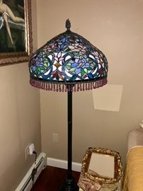 Stained glass floor lamp 