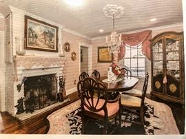 Traditional vintage Dining Set