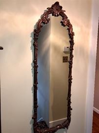 Carved mirror 