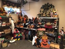 Holiday decorations GALORE! 