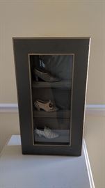 A shadow box of shoes. Great for the shoe collector! $40.00