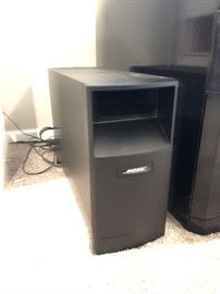 BOSE Acoustimass  Surround Sound System with Cube Speakers and Floor Stands