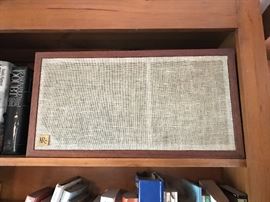 Pair of rare Acoustic Research AR-4x speakers. 1960’s