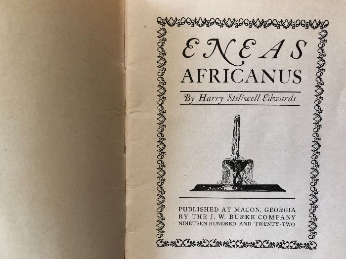 Eneas Africanus 1922