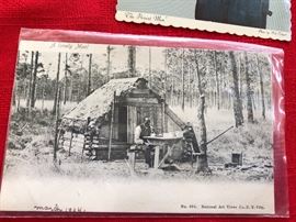 March 1904 National Art Views Co. N. Y. City Post Card titled " A Lonely Meal"