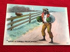 post card "What a Terrible Predicament"