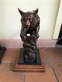 Northwestern Wildcats Bronze Statue