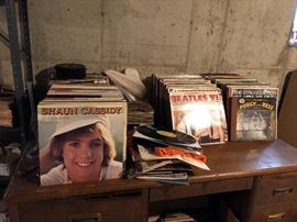 Records, 33’s, 45’s, Victrola