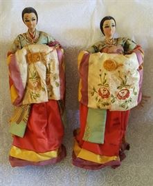Asian Dolls Tow Pair