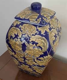 Asian Design Vase 