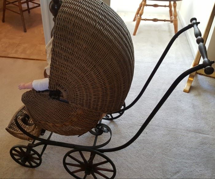 Vintage Baby Stroller 1 