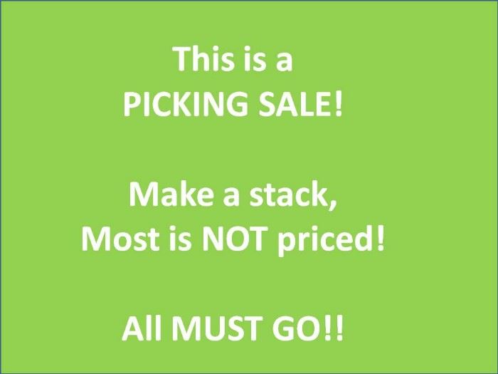 picking sale