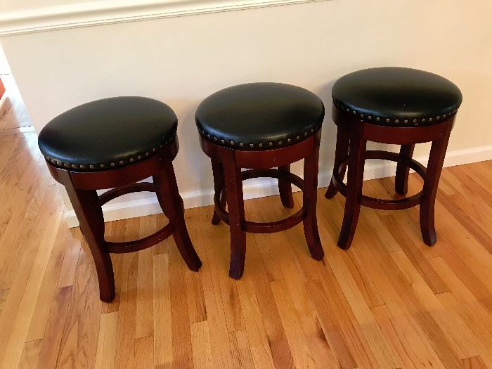 3 Spin Top Stools