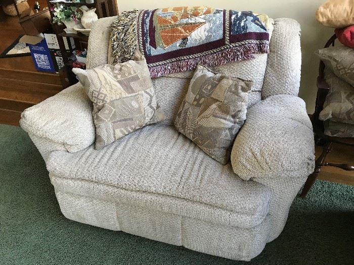 Overstuffed Chair $ 100.00