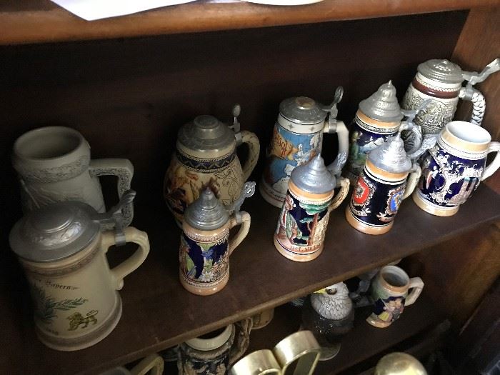 West German Beer Steins