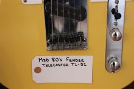 Mid 80's Fender Telecaster TL-52