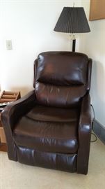 awesome like new power recliner - espresso leather - works great!
