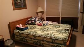 double mattress and boxspring - sold separately from the frame