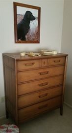 there's that tall chest by Drexel - early celluloid dresser items