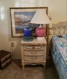 girl's bedroom set - white and gold french provincial style