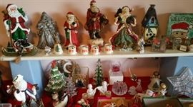 santa decor - Spode christmas tree bell